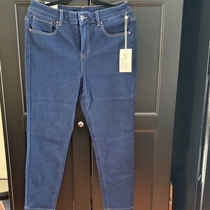 Grace & Lace Women's Blue Ankle Jeans